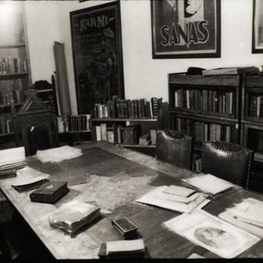 The rare book reading room.