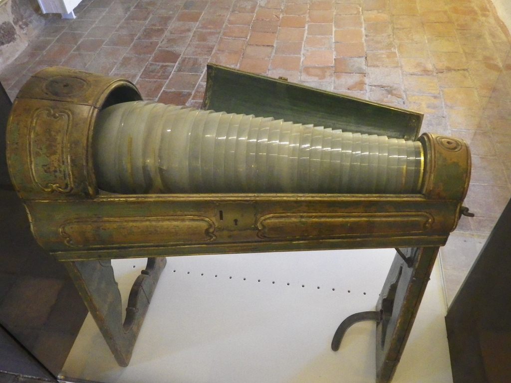 A glass armonica from the 18th century.