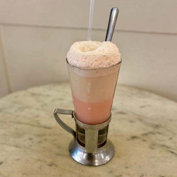 An Aglamesis nectar soda.