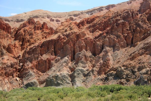 Looking south in Afton Canyon.