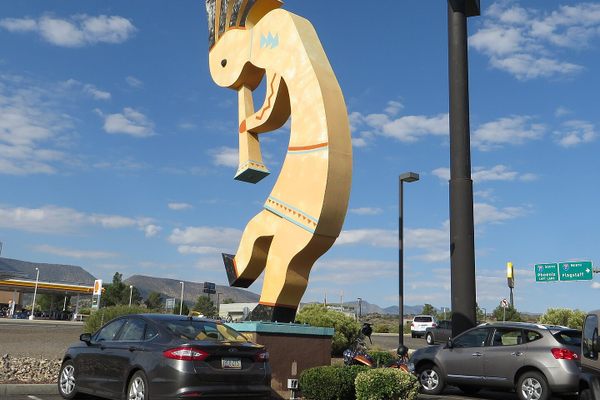 The World’s Largest Kokopelli in Camp Verde, Arizona