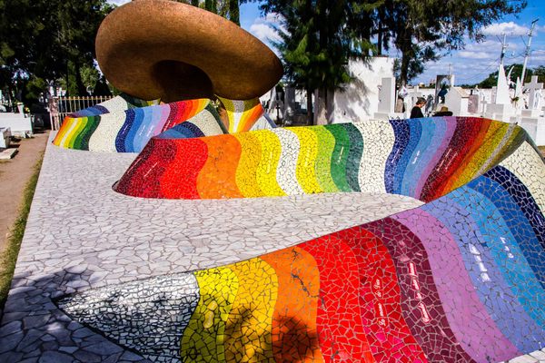 José Alfredo Jiménez’s mausoleum in Dolores Hidalgo.
