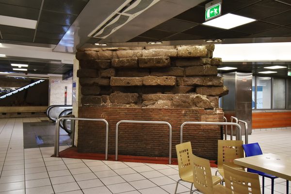 Servian Wall at McDonald’s