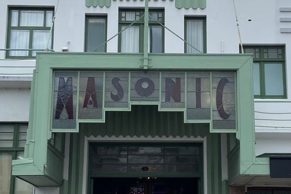 The grand Masonic Hotel.