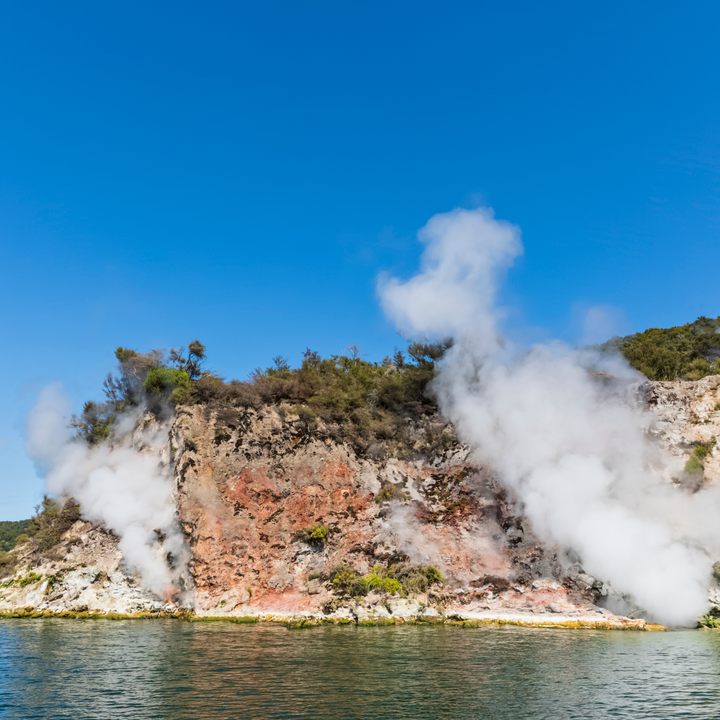 Lake Rotomanhana, River Valley