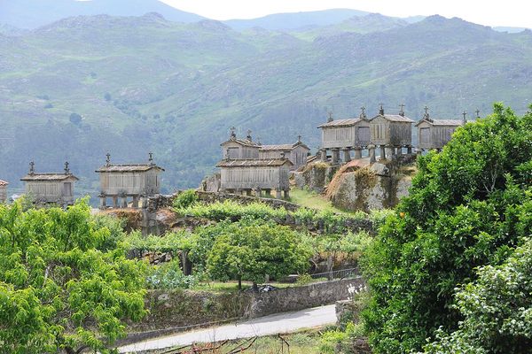 The granaries of Soajo. 