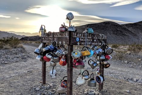 A spot if tea to tide you over. 2 hour dirt road to see the racetrack. 
