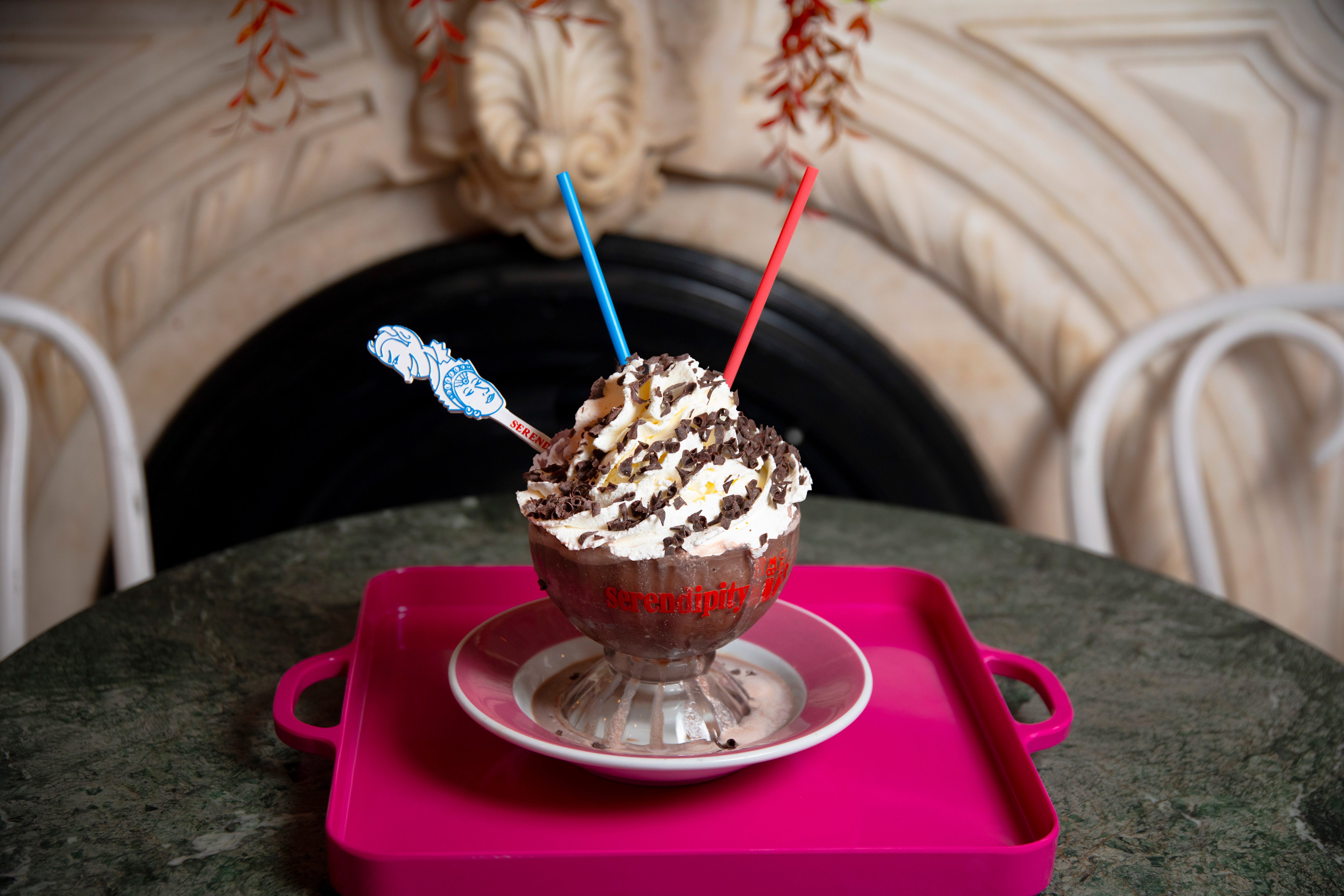 Jackie Kennedy reportedly once asked Serendipity 3 for its Frrrozen Hot Chocolate recipe—to no avail.