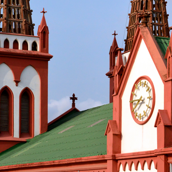 Sacred Heart Cathedral in Lomé.