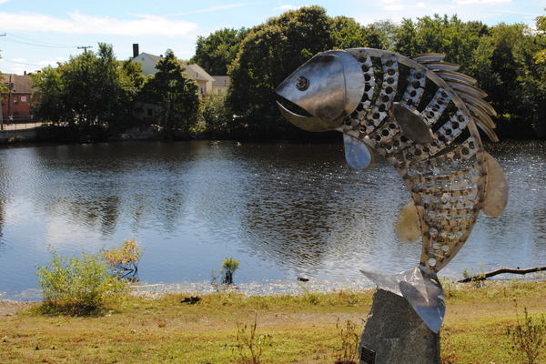 Largemouth Bass Sculpture 